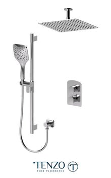 Tenzo - Delano T-box Shower Kit With 2 Functions (Pressure Balanced) - DEPB32-21132