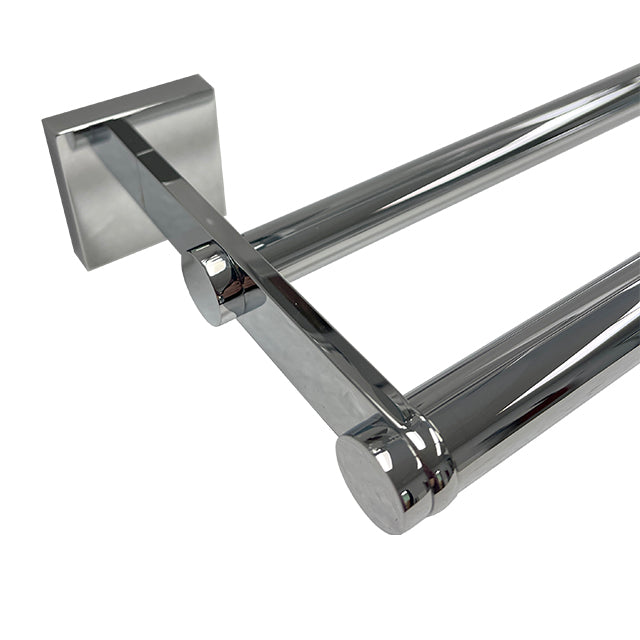 Laloo Yukon Extended Double Towel Bar Y5430D