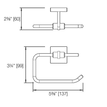 Laloo Yukon Paper Holder Y5486