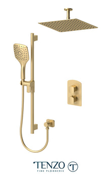 Tenzo - Delano T-box Shower Kit With 2 Functions (Pressure Balanced) - DEPB32-21132